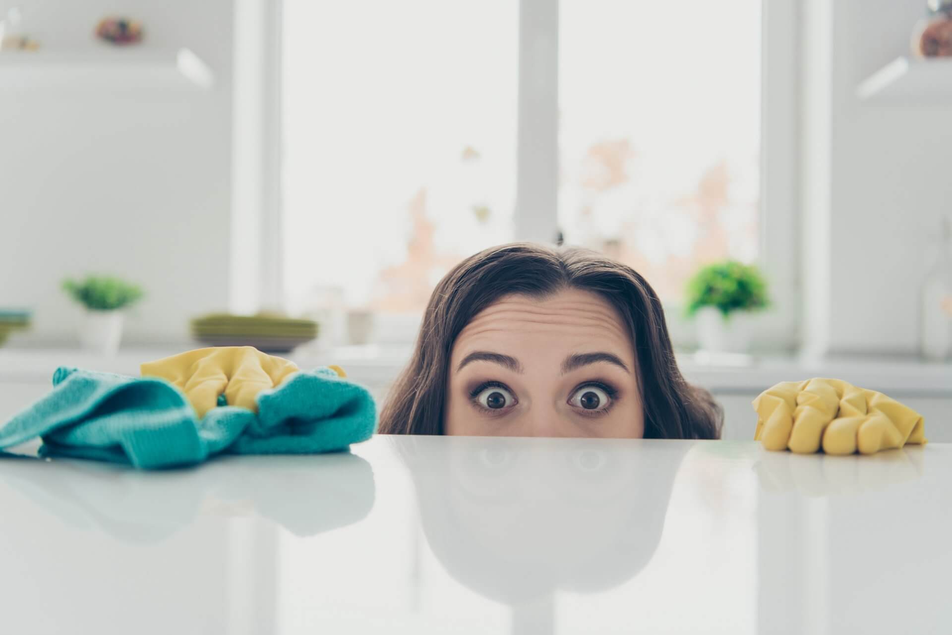 Stockfoto putzen